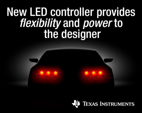 TI는 MOSFET이 내장되지 않은 최초의 3채널 하이사이드 선형 자동차 LED 컨트롤러 제품을 출시한다