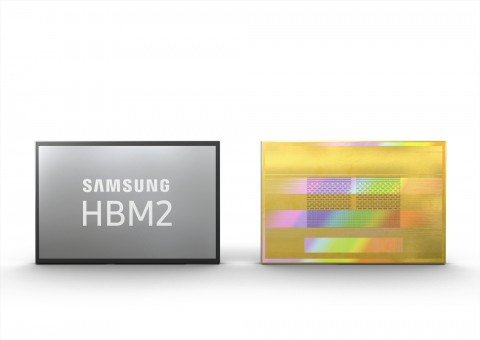 삼성전자가 세계 최대 전송량의 2세대 8GB HBM2 D램 Aquabolt를 양산한다