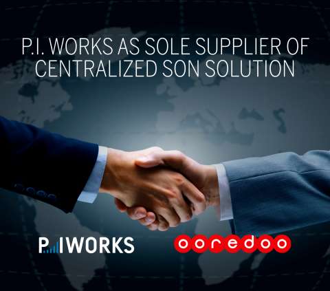 Ooredoo Group Selects P.I. Works as Sole Supplier of Centralized SON Solution