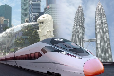 말레이시아 전문 기업 유원인터내셔널이 2월 3일부터 4일까지 벡스코에서 조호바루 투자 박람회를 개최한다. 사진은 싱가포르-쿠알라룸푸르 고속철도