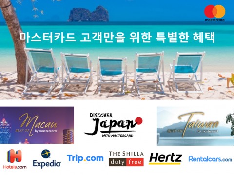 마스터카드가 해외여행을 계획 중인 고객이 저렴한 비용으로 여행을 즐길 수 있도록 다양한 혜택을 제공한다