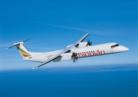 봄바디어 커머셜 에어크래프트가 에티오피아항공으로부터 Q400 항공기 10대에 대한 확정주문 계약을 확보했다