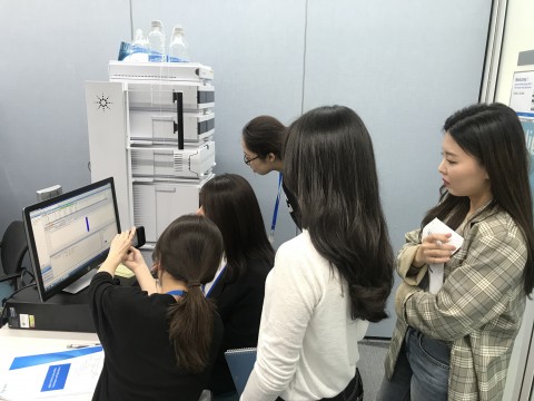 한국애질런트테크놀로지스 HPLC 기기분석 실습 교육 운영 현장