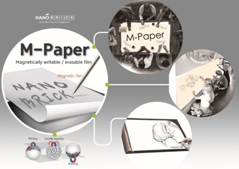 M-Paper 제품형태 및 이를 이용한 적용사례