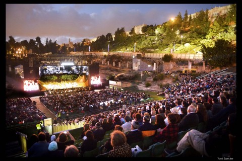 술탄 풀(Sultan’s Pool) 야외 극장에서 열리는 예루살렘 오페라 페스티벌