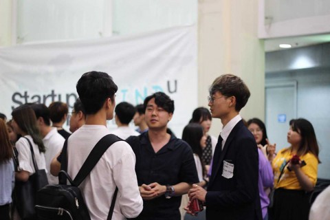 SGU SEOUL 론칭파티에 참가한 학생들