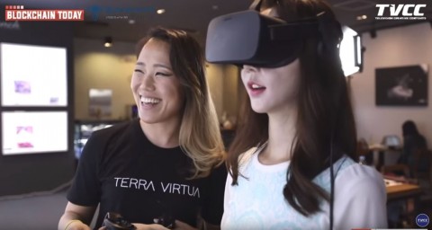 블록체인 기반 통합형 VR 플랫폼 테라 버추아 체험관