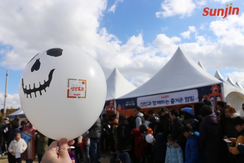스마트 축산식품전문기업 선진이 후원한 제6회 아이사랑 캠핑 현장