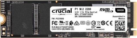 대원이 출시한 NVMe PCIe SSD 제품 마이크론 Crucial P1 M.2 228