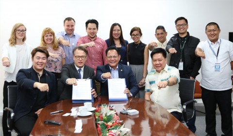 EUNEX와 Cagayan Economic Zone Authority의 MOU 체결