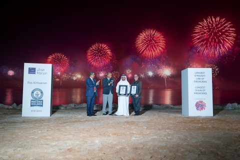 2019 Ras Al Khaimah New Year’s Eve Fireworks captivates the world with a breathtaking spectacle