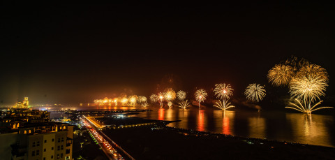 라스 알 카이마 2019 신년 전야 불꽃축제