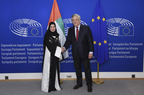 European Parliament President Commends UAE’s Tolerance Model, Role as Supporter of International Sta...