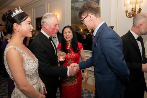 PSEX’s Co-founder Leo met Prince Charles in UK and was invited to attend the “Investment for the Fut...