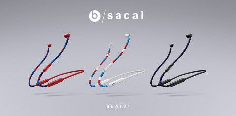 Beats-Sacai Special Edition, 좌측부터 번드 레드, 딥 화이트, 트루 블랙