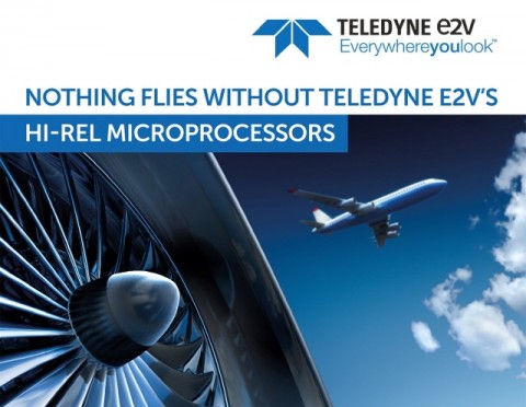 Teledyne e2v는 항공우주 방위산업 고객사들을 대상으로 광범위한 기기를 공급하고 있다