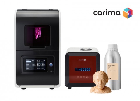 캐리마의 보급형 DLP방식 3D프린터 EM