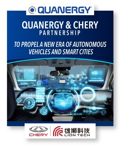 Quanergy and Chery Established Partnership to Propel a New Era of Autonomous Vehicles and Smart Citi...
