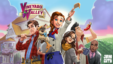 Design and Renovate Your Dream Resort With Jam City’s New Mobile Entertainment Franchise ‘Vineyard V...