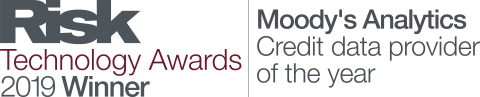 Moody’s Analytics Wins Credit Data Provider of the Year at Risk Technology Awards
