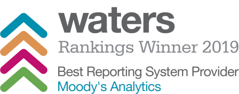 Moody’s Analytics Wins Best Reporting System Provider in Waters Rankings