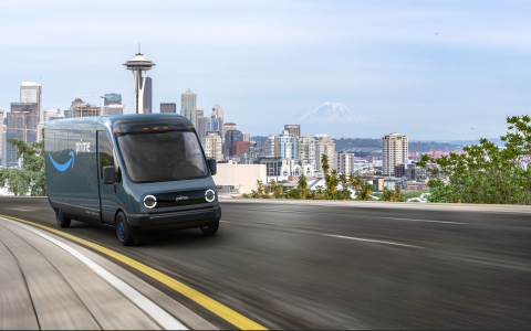Amazon announced the order of 100,000 electric delivery vehicles from Rivian, the largest order ever of electric delivery vehicles, with vans starting to deliver packages to customers in 2021