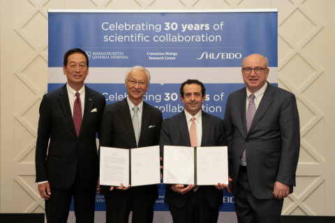Shiseido Marks the 30th Anniversary of Joint Research in Dermatology