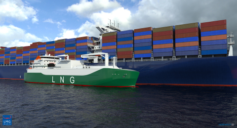 AG&P의 자회사인 가스엔텍은 아시아 최대의 LNG 벙커링선용 Cargo Handling System을 설계 및 시공할 예정이다. 이 선박은 싱가포르의 Sembcorp Marine Tuas Boulevard Yard에서 건조될 예정이며 환경친화적인 운항을 위해 LNG나 해상 디젤유를 사용하는 이중 연료 엔진을 사용할 예정이다