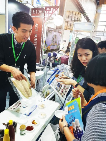 제주어류양식수협, 2019 하노이 국제식품박람회 참가
