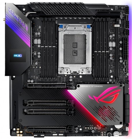 ASUS가 새롭게 출시된 AMD 3세대 쓰레드리퍼 발표와 더불어 이와 호환되는 TRX40 메인보드 시리즈를 출시했다