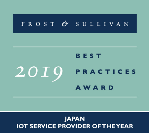 NTT Communications Named 2019 Japan IoT Service Provider of the Year at Frost & Sullivan 2019 Asia P...