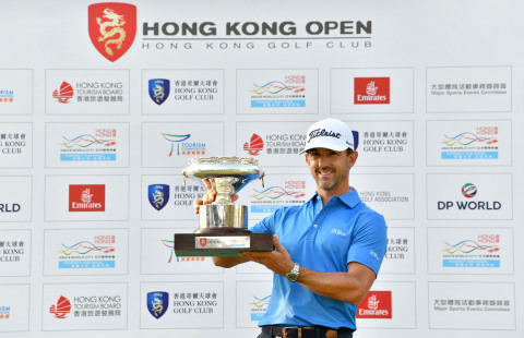 Wade Ormsby from Australia won the Hong Kong Open for the second time
