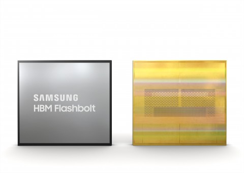 삼성전자 3세대 16GB HBM2E D램 플래시볼트