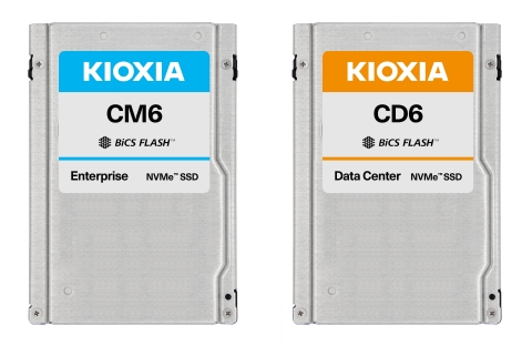 키옥시아 코퍼레이션의 PCIe 4.0 NVMe 엔터프라이즈 및 데이터센터 SSD