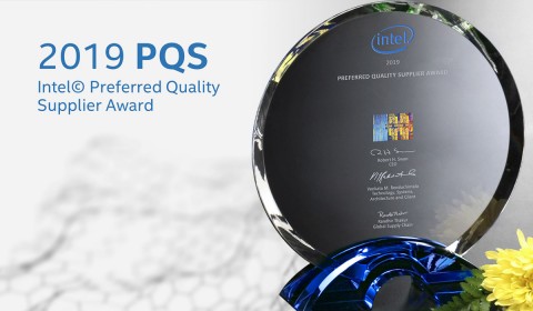 어플라이드 머티어리얼즈가 2019 인텔 PQS 어워드를 수상했다