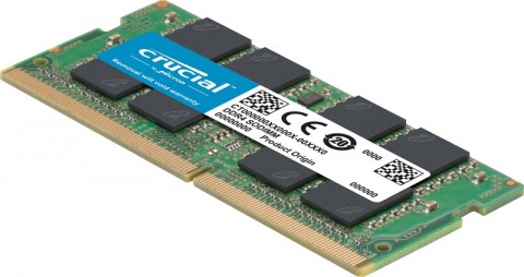대원CTS가 노트북 성능 향상 위한 마이크론 Crucial DDR4 PC4-25600 메모리를 출시했다