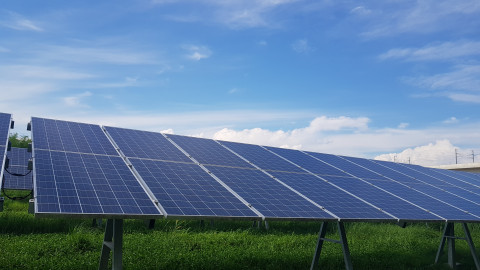 SOLAR TERADE가 매매하는 태양광 발전소 전경