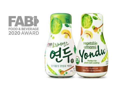 샘표의 연두가 미국 식품음료어워즈 올해의 혁신 제품상을 수상했다