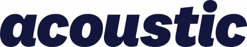 가이온이 국내 총판을 맡고 있는 마케팅 솔루션 제품 어쿠스틱 로고