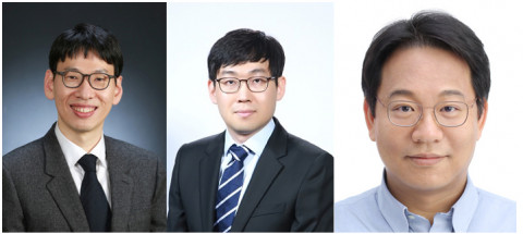 왼쪽부터 컴퓨터공학부 전병곤 교수, 이영기 교수, 전기정보공학부 윤성로 교수