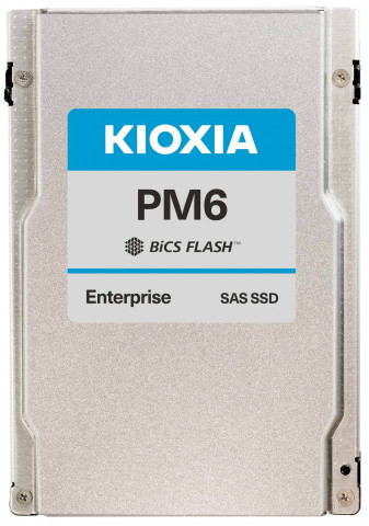 키옥시아 PM6 시리즈: 서버 및 스토리지용 업계 최조 24G SAS SSD