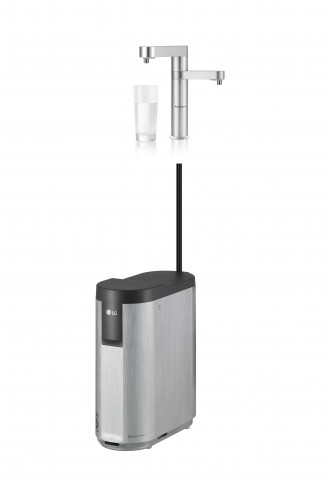 LG전자가 빌트인 퓨리케어 듀얼 정수기를 출시했다