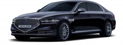 제네시스가 공개한 2021년형 G90