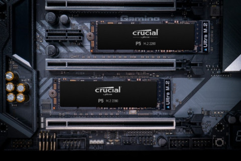 대원CTS가 전문가를 위한 NVMe SSD 마이크론 Crucial P5를 출시했다