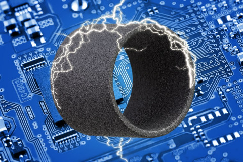 전자 산업 적용에 특화된 전도성 SLS 소재 iglidur I8-ESD