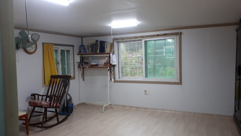 시공이 완료된 현장