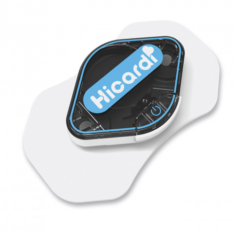 하이카디(HiCardi) 웨어러블 ECG 모니터링 기기를 통해 의사는 환자의 심장상태를 원격으로 모니터링할 수 있다