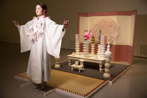 DA IN PARK, Beauty Cult, 2020, Mixed media, Performance and installation, Dimensions variable, Court