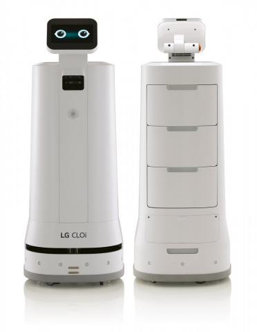 LG전자가 출시한 LG 클로이 서브 봇 서랍형