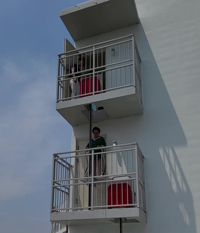 실제 아파트에 설치된 디딤돌의 ‘살리고’